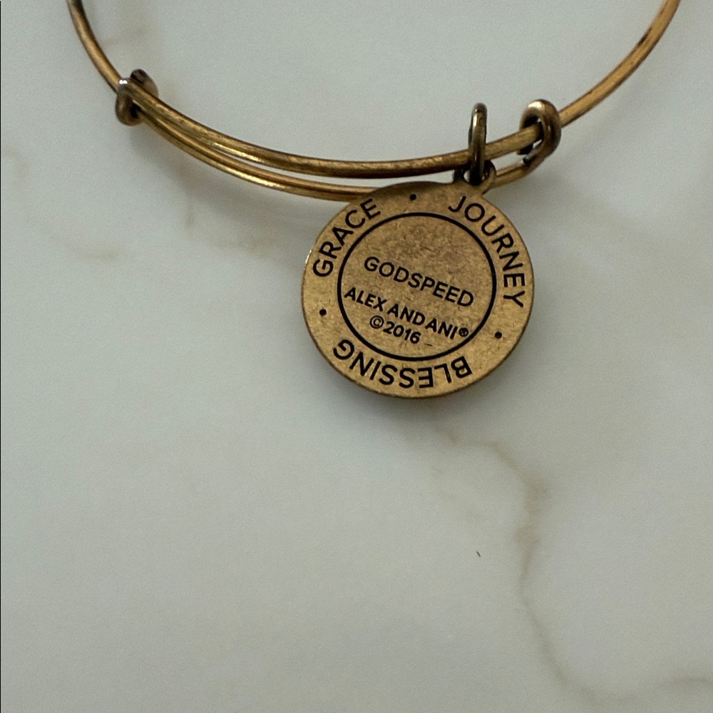 Alex and Ani Gold 2016 Bangle Bracelet Set - Picture 6 of 7